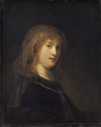 Saskia van Uylenburgh (Rembrandt) - Muzeo.com