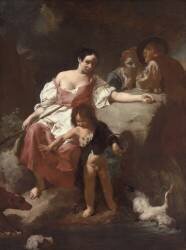 Scène pastorale (Giovanni Battista Piazzetta) - Muzeo.com