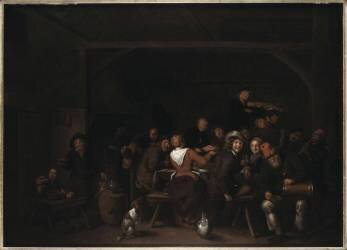 Scène rustique (Jan Miense Molenaer) - Muzeo.com