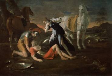 Tancred et Erminia (Nicolas Poussin) - Muzeo.com