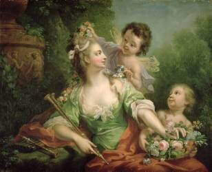 The Muse Euterpe (Johann Heinrich Wilhelm...) - Muzeo.com