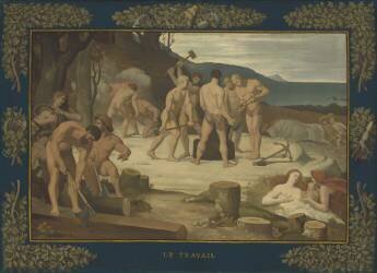 Travail (Pierre Puvis de Chavannes) - Muzeo.com