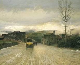 Traversée des Apennins (Giuseppe de Nittis) - Muzeo.com