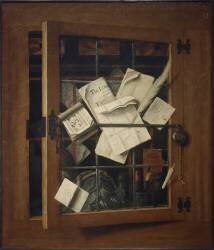Trompe l’Oeil (Cornelis Norbertus Gysbrechts) - Muzeo.com