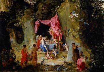 Ulysses and Calypso (Hendrik van Balen) - Muzeo.com