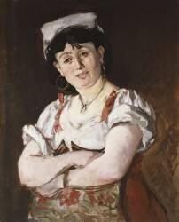 Une italienne (Edouard Manet) - Muzeo.com