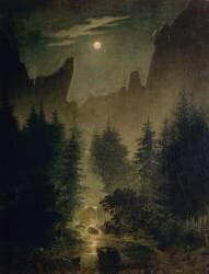 Uttewalder Grund (Caspar David Friedrich) - Muzeo.com