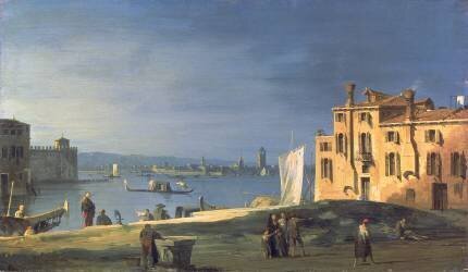 Vue de Venise (Canaletto) - Muzeo.com