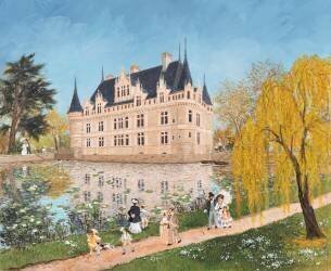 Château d'Azay-le-Rideau (Fabienne Delacroix) - Muzeo.com