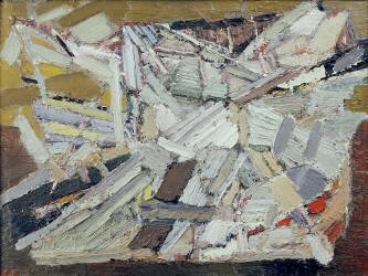 Composition abstraite (Nicolas de Staël) - Muzeo.com
