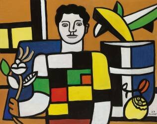 Jeune homme (Fernand Léger) - Muzeo.com