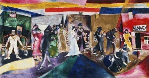 La noce, 1910 (Marc Chagall) - Muzeo.com