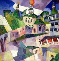 Monastère (Aristarkh Lentulov) - Muzeo.com