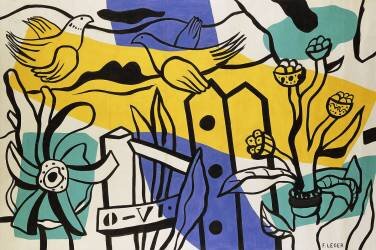 Oiseaux et fleurs (Fernand Léger) - Muzeo.com