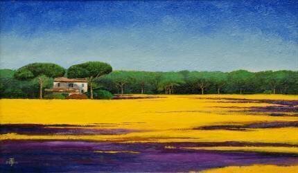 Paysage toscan (Trevor Neal) - Muzeo.com