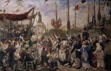 14 juillet 1880 (Alfred Roll) - Muzeo.com