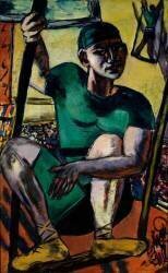 Acrobate sur le trapèze (Max Beckmann) - Muzeo.com