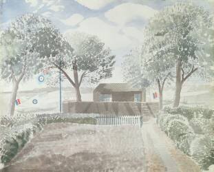 Aérodrome (Eric Ravilious) - Muzeo.com