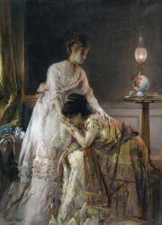 After the Ball (Alfred Stevens) - Muzeo.com