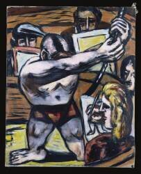 Académies II, automne (Max Beckmann) - Muzeo.com