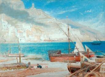 Amalfi (Albert Goodwin) - Muzeo.com