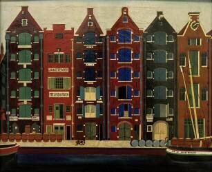Amsterdam, Brouwersgracht (Carl Grossberg) - Muzeo.com