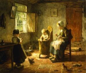 An Idle Afternoon (Evert Pieters) - Muzeo.com