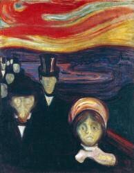 Anxiété (Edvard Munch) - Muzeo.com