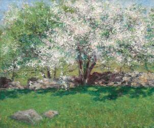 Apple Trees (John Leslie Breck) - Muzeo.com
