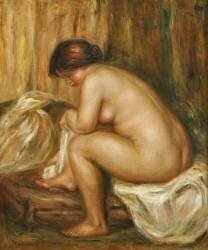 Après le bain (Auguste Renoir) - Muzeo.com