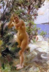 Après le bain (Anders Zorn) - Muzeo.com