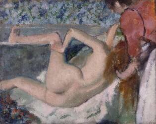 Après le bain (Edgar Degas) - Muzeo.com