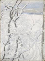 Arbre en hiver (Pekka Halonen) - Muzeo.com