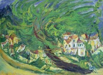 Arbre tombé (Chaïm Soutine) - Muzeo.com
