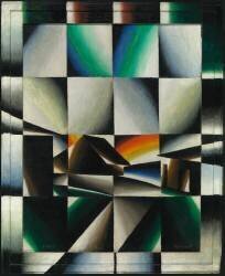 Arc-en-ciel (prismatique) (Arthur Segal) - Muzeo.com