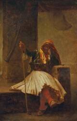 Arnaute buvant (Jean-Léon Gérôme) - Muzeo.com