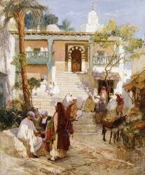 Au souk (Frederick Arthur Bridgman) - Muzeo.com