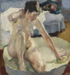 Au bain II (Leo Putz) - Muzeo.com