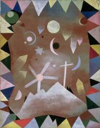 Au dessus des montagnes (Paul Klee) - Muzeo.com