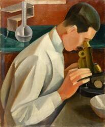 Au laboratoire (Maurice Esmein) - Muzeo.com