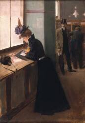 Au Telegraph (Jean Béraud) - Muzeo.com