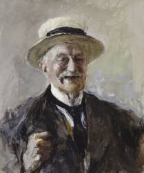 Autoportrait (Antonio Mancini) - Muzeo.com