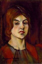 Autoportrait (Suzanne Valadon) - Muzeo.com