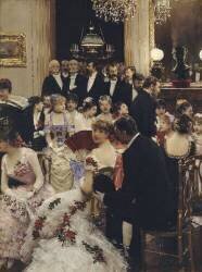 Autour du piano (Jean Béraud) - Muzeo.com