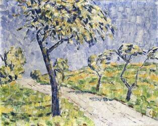 Autumn Landscape (Christian Rohlfs) - Muzeo.com