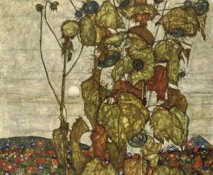 Autumn Sun (Egon Schiele) - Muzeo.com