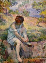 Avant le bain (Henri Lebasque) - Muzeo.com