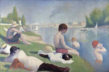Baignade à Asnières (Georges Seurat) - Muzeo.com