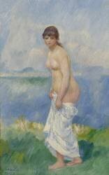 Baigneur debout (Auguste Renoir) - Muzeo.com