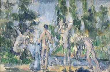 Baigneurs (Paul Cézanne) - Muzeo.com